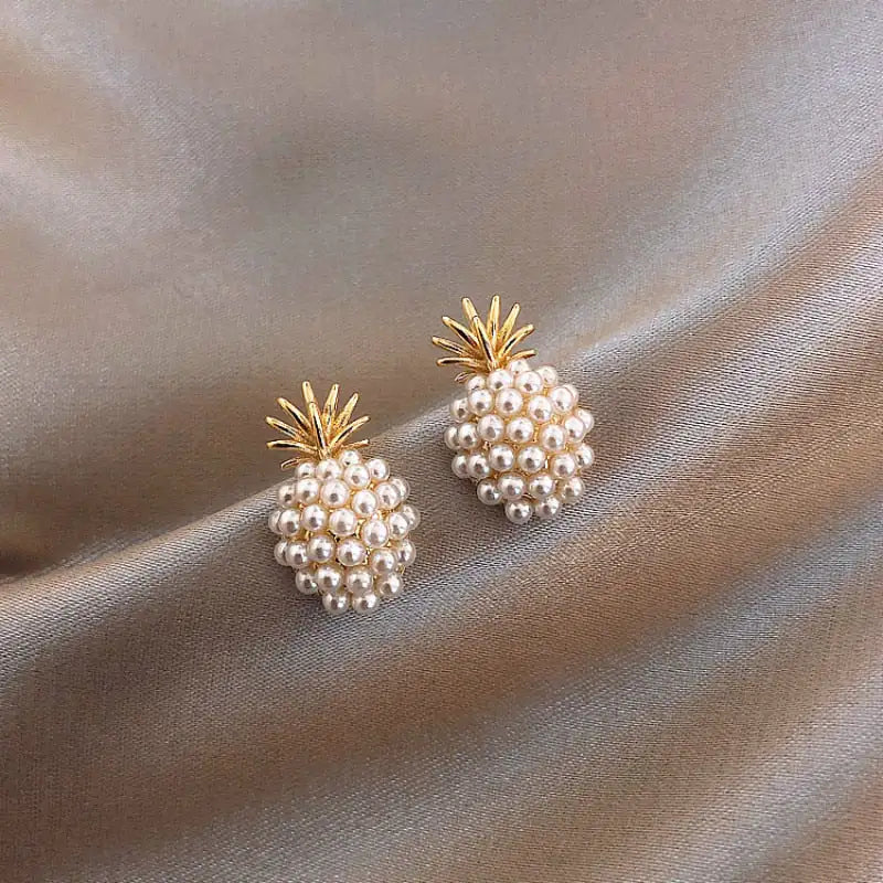 Pendientes Piña Mujer