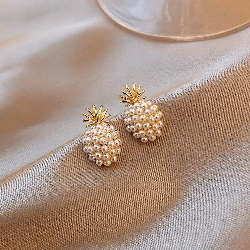 Pendientes Piña Mujer