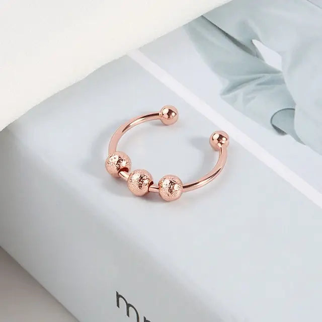 Anillo Minimalista Anti Estrés