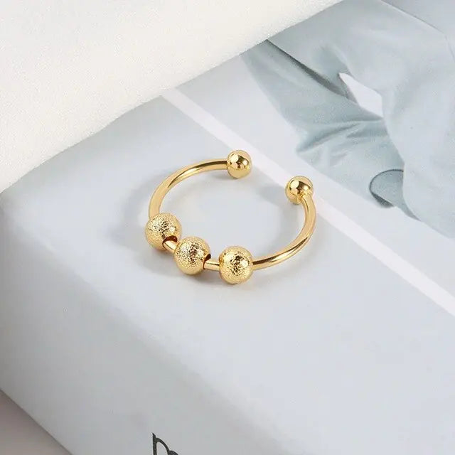 Anillo Minimalista Anti Estrés