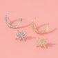 Pendientes Luna Y Estrellas