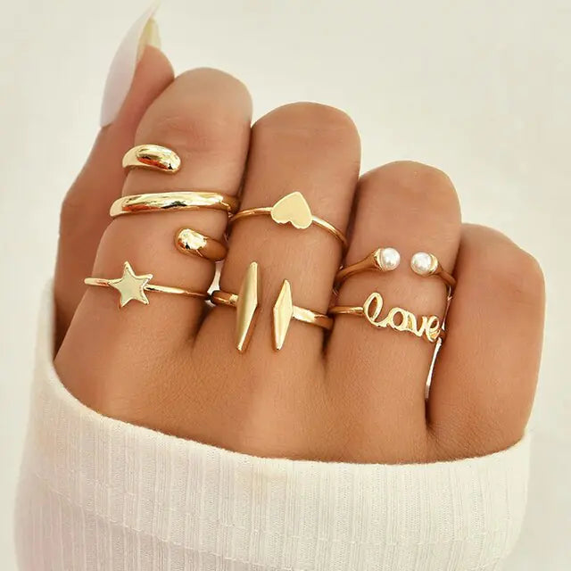 Conjunto Anillos Mujer